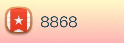 8868 logo